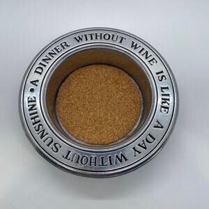 Wilton Columbia PA Armatele Vintage Wine Coaster